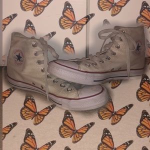 White high top converse